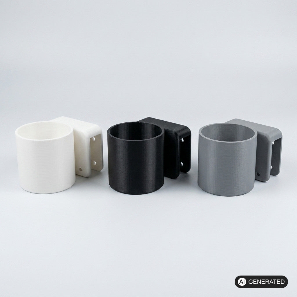 Getränkehalter Audi Cup für Audi A3 8P | Cup Holder Mittelkonsole – Ansicht 2, 3D-gedruckt von Parture
