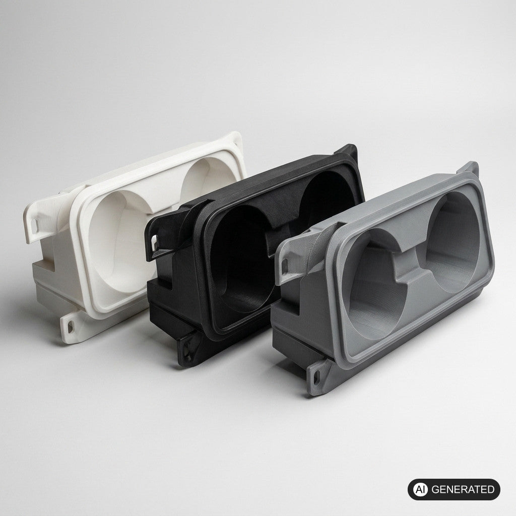 Getränkehalter Halterung BMW für BMW 3er E90 E91 E92 E93 | Mittelkonsole – Ansicht 2, 3D-gedruckt von Parture