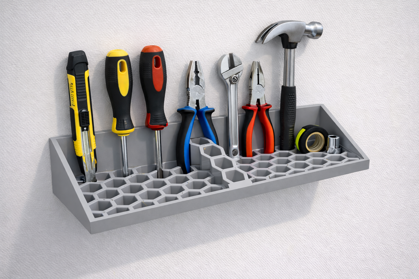 Werkzeughalter kompatibel mit Lidl Powerfix Lochwand 38mm