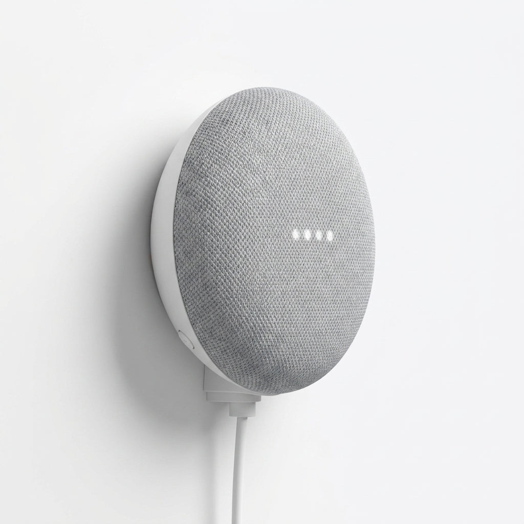 Minimalistische Wandhalterung passend für Google Home Mini