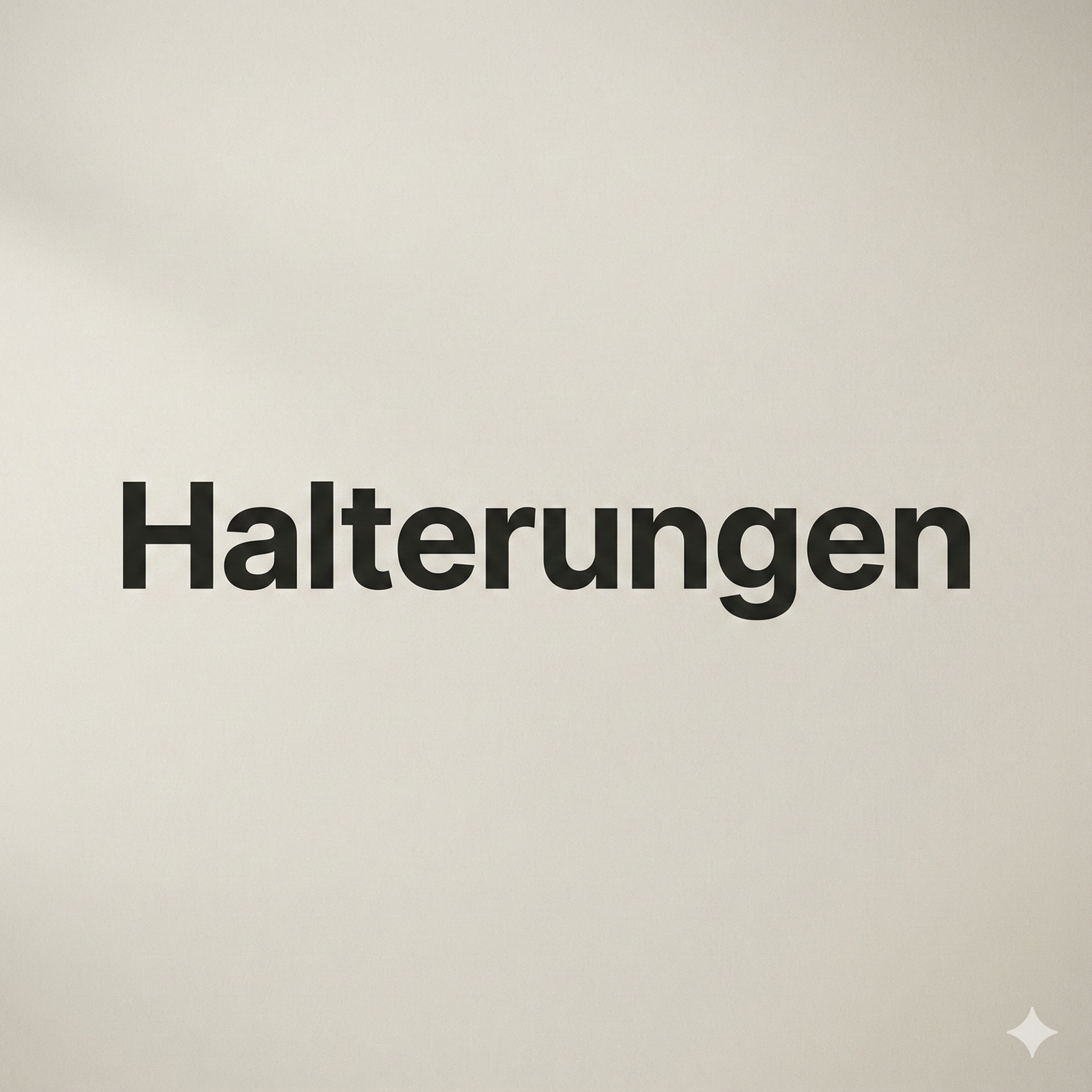 Halterungen