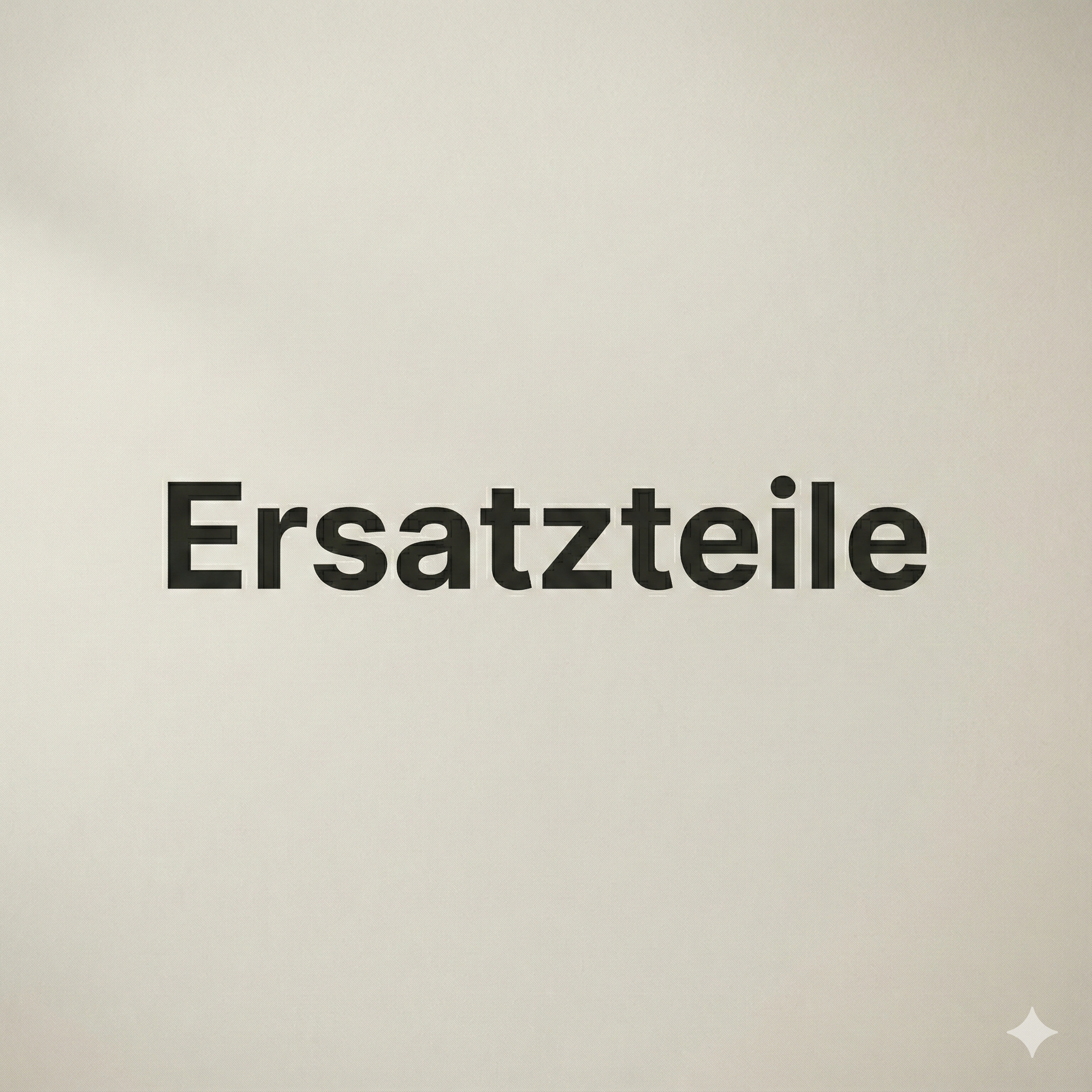 Ersatzteile