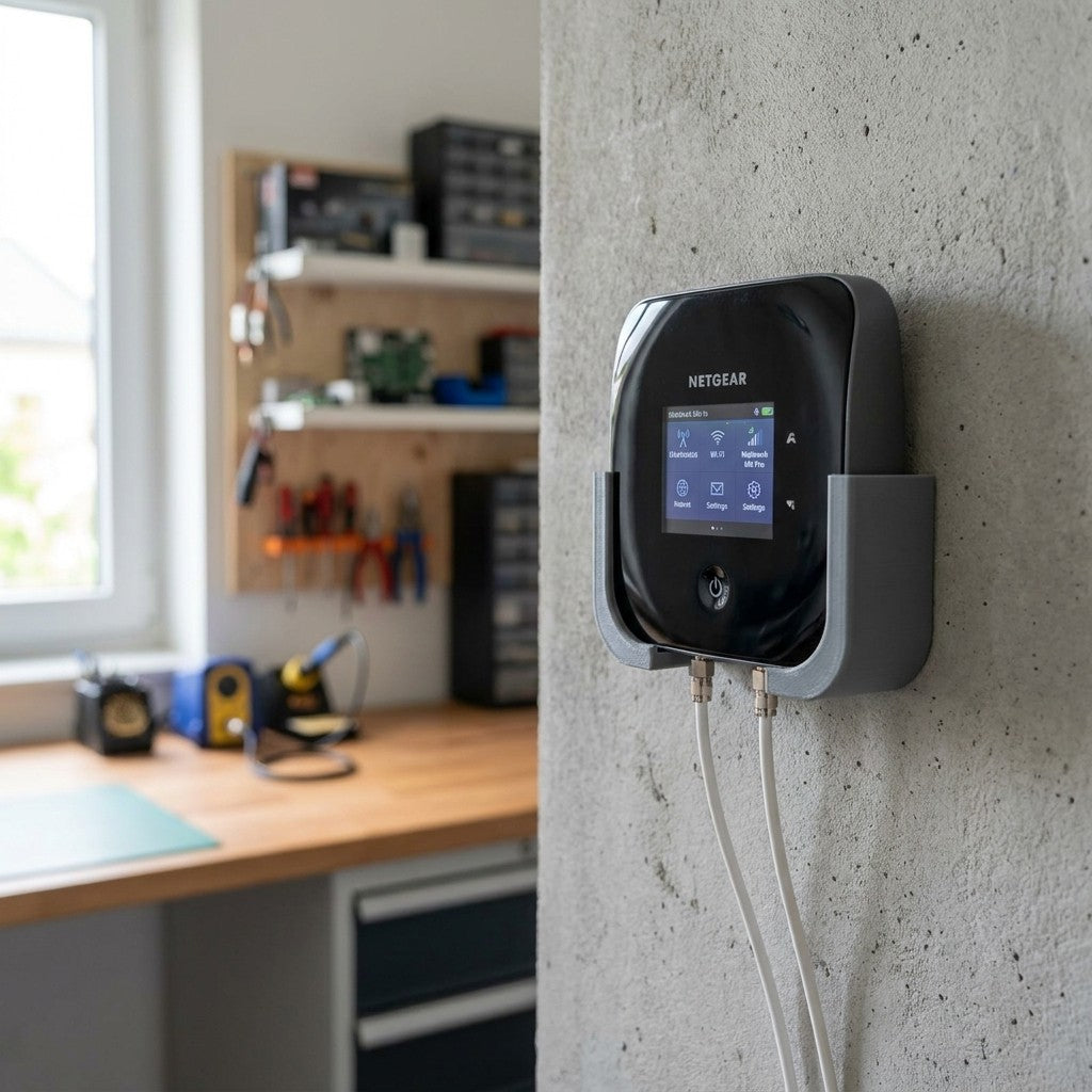 Wandhalterung passend für Netgear Nighthawk M1, M2, M3, M5, M6, M6 Pro, M7 Pro