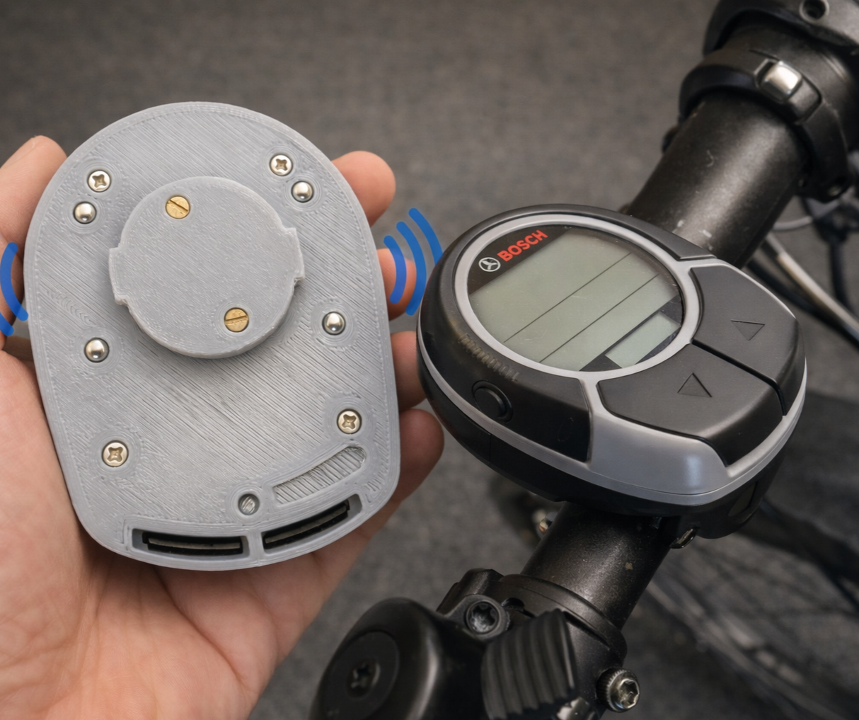 Ersatzteil Rückplatte passend für Bosch HMI Classic Display Fahrraduhr
