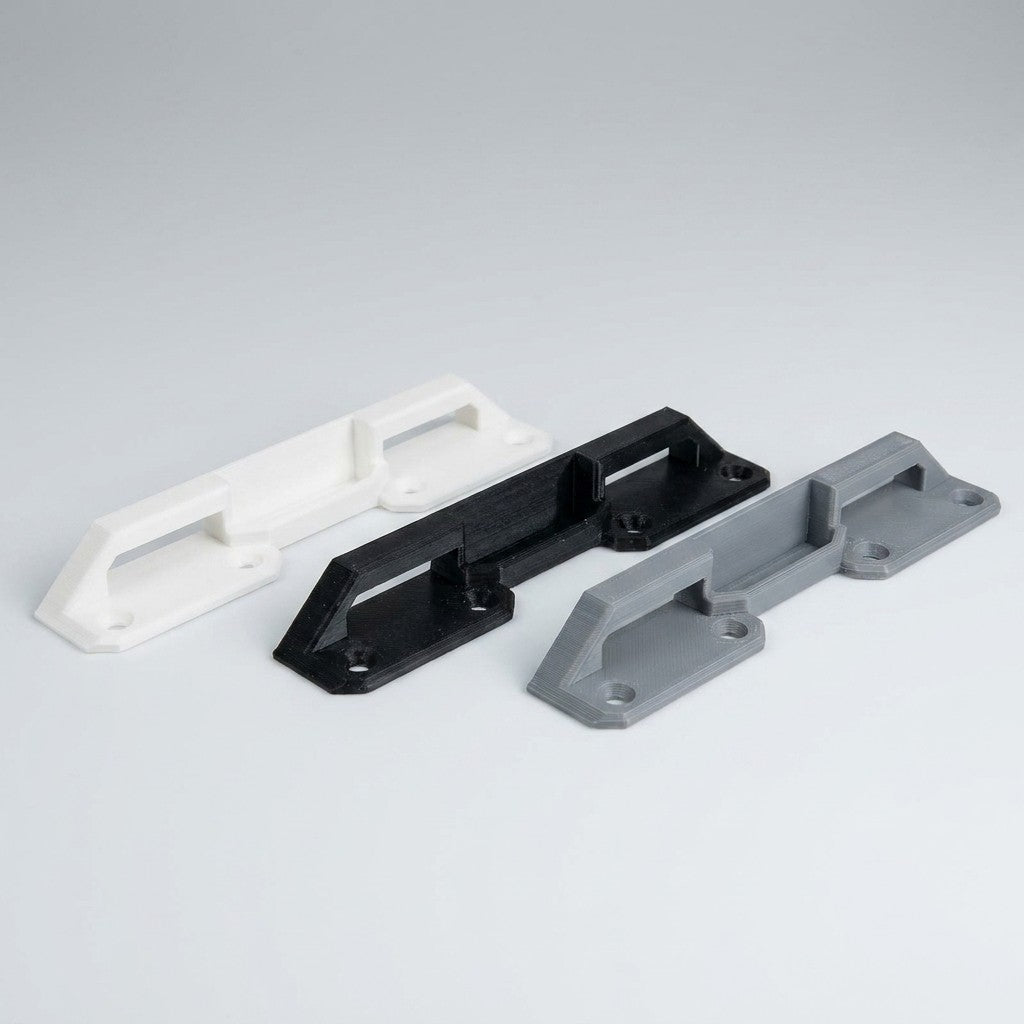 2 Stk. Halter / Halterung passend für Bosch L-Boxx / LBoxx Sortimo - rot - TOP