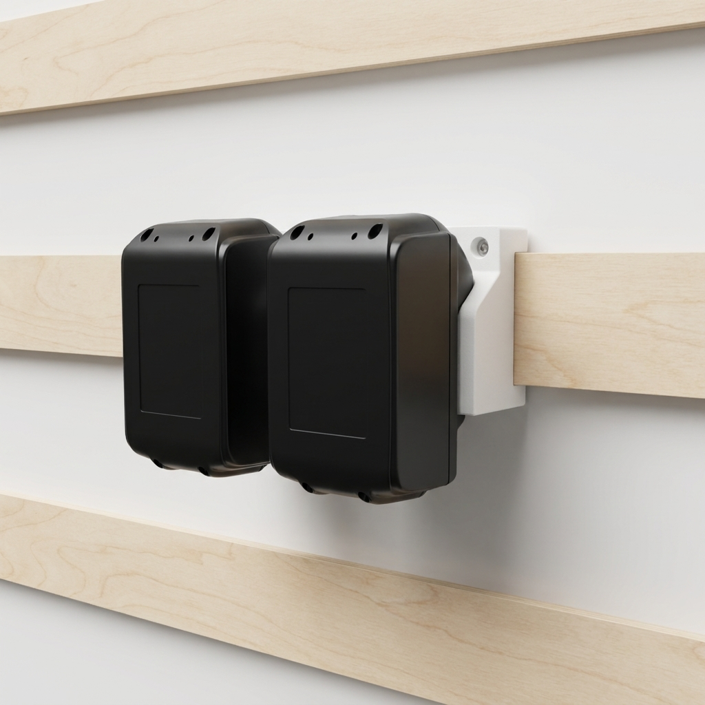 Makita Akku Doppel Wandhalterung 18v Halterung