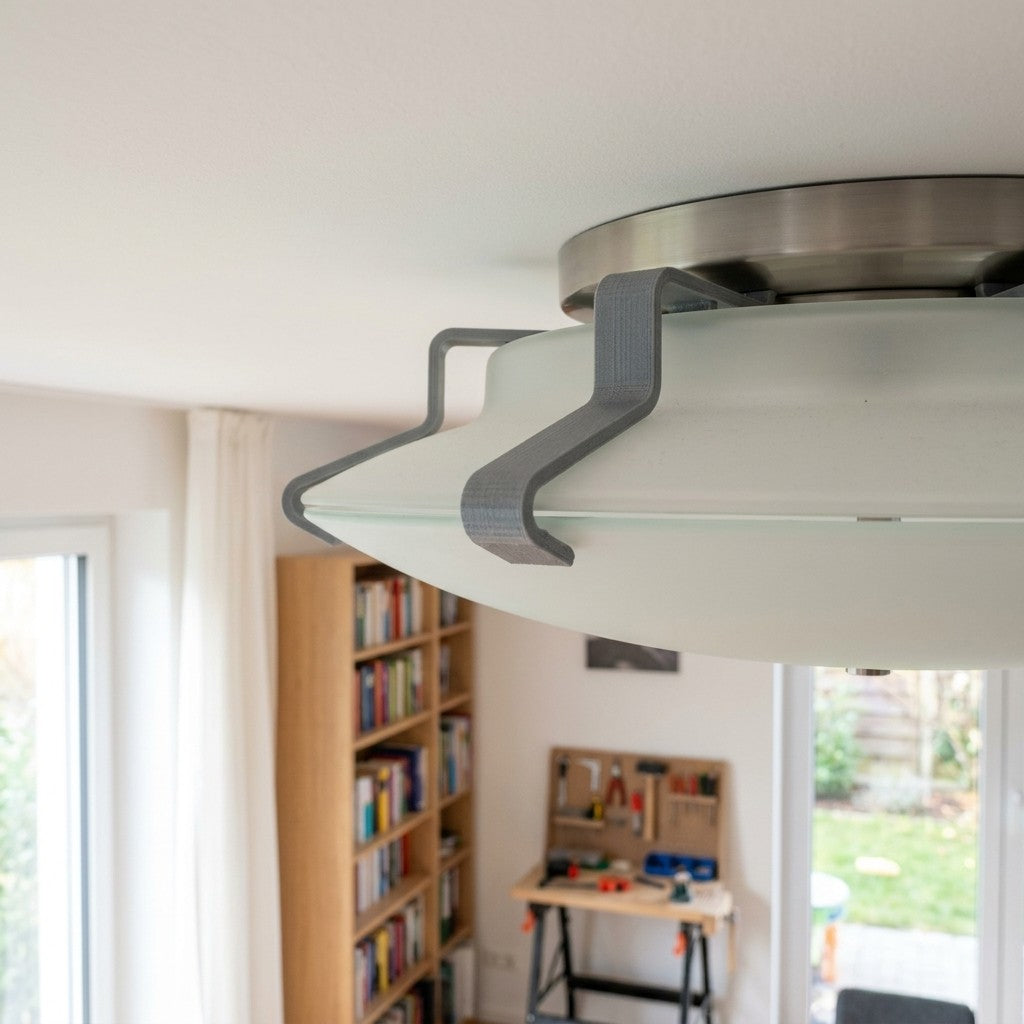 3er Set Ersatzclips passend für IKEA LOCK Deckenlampe
