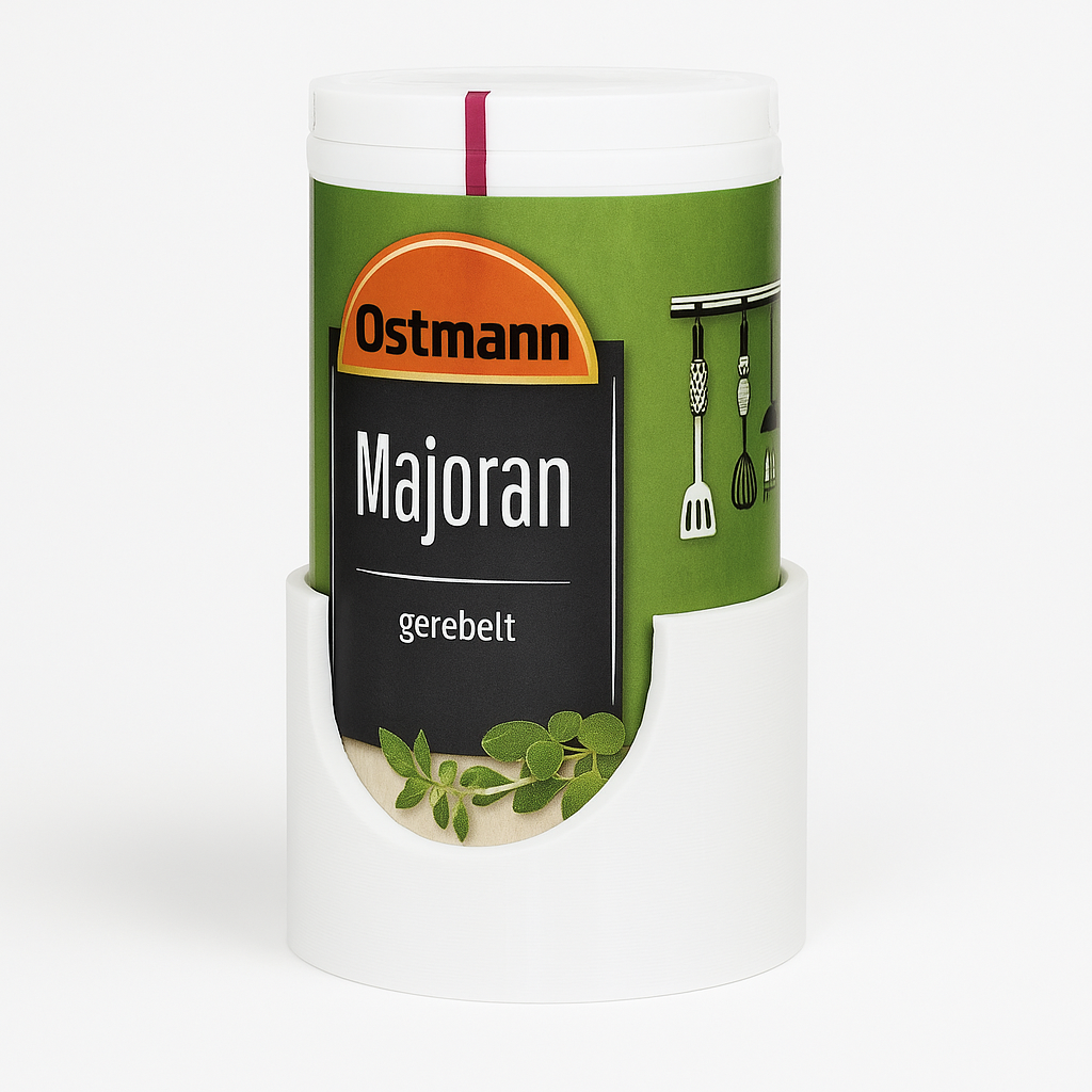 Gewürzhalter passend für Ostmann  Wand Regal Küche Organizer Gewürzregal Halter