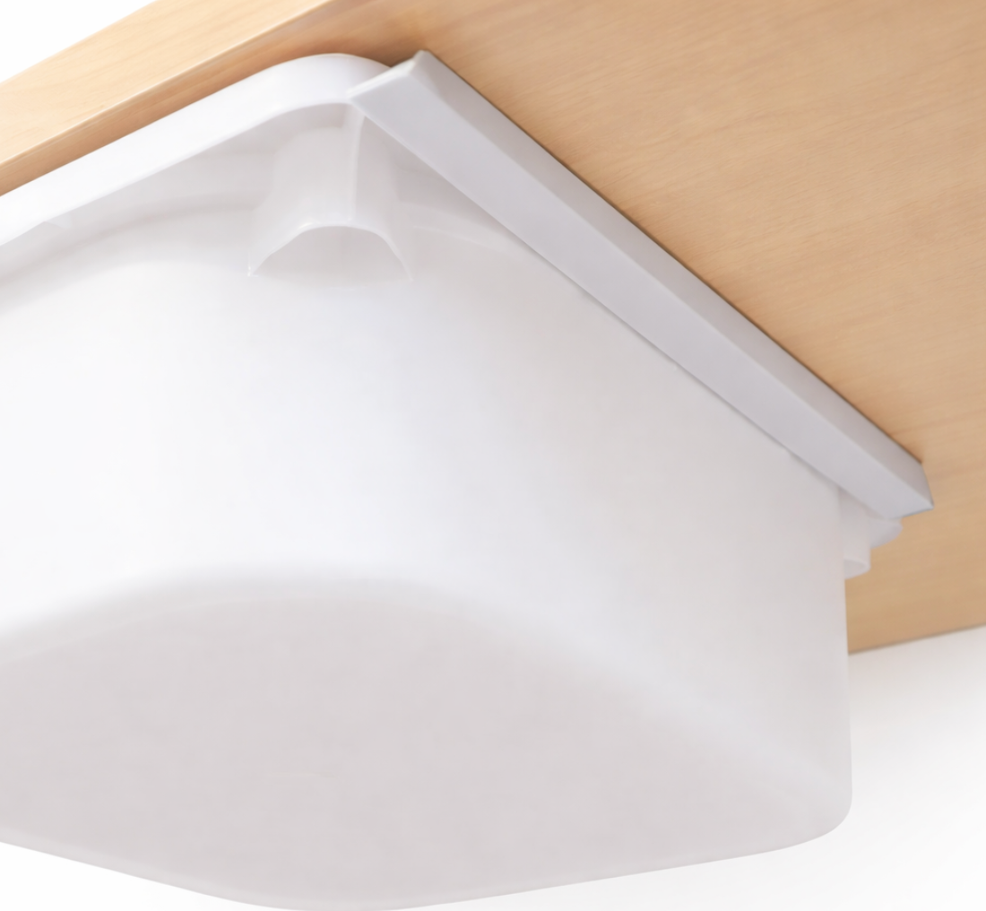 Halterung kompatibel mit IKEA TROFAST Boxen passend für IKEA LACK Tisch Schiene