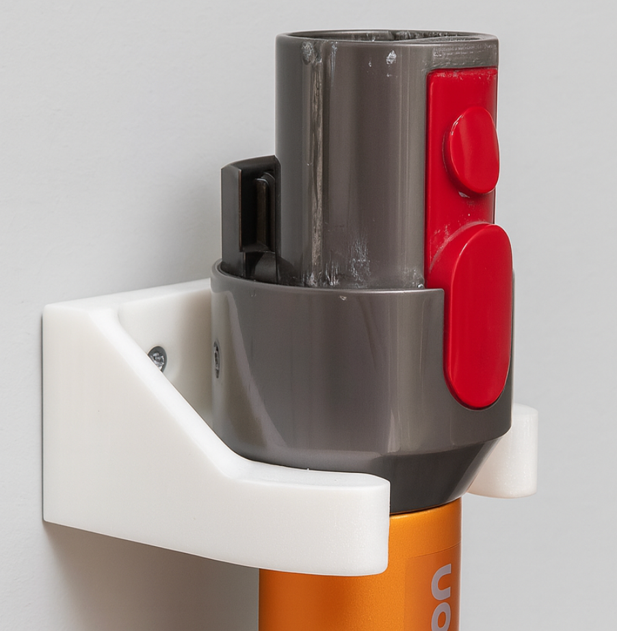 Wandhalterung passend für alle gängigen Dyson Staubsauger Staubsaugerrohr