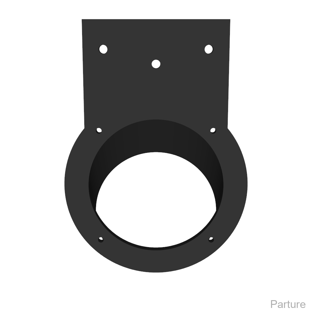 Ersatz-Lüftergehäuse 50mm kompatibel mit Dometic Camping Kühlschrank Gitter