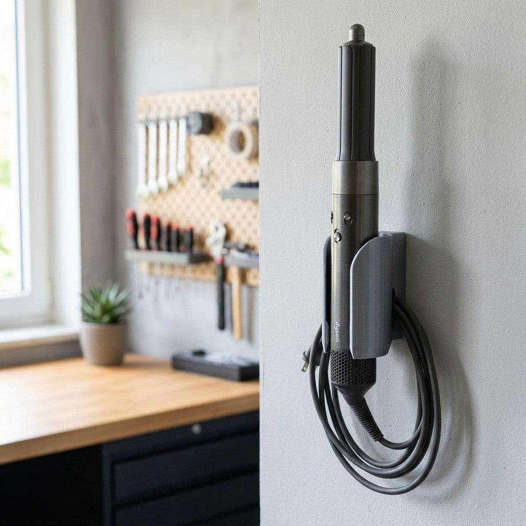 Wandhalterung passend für Dyson Airwrap, Halter Regal Halterung Organizer