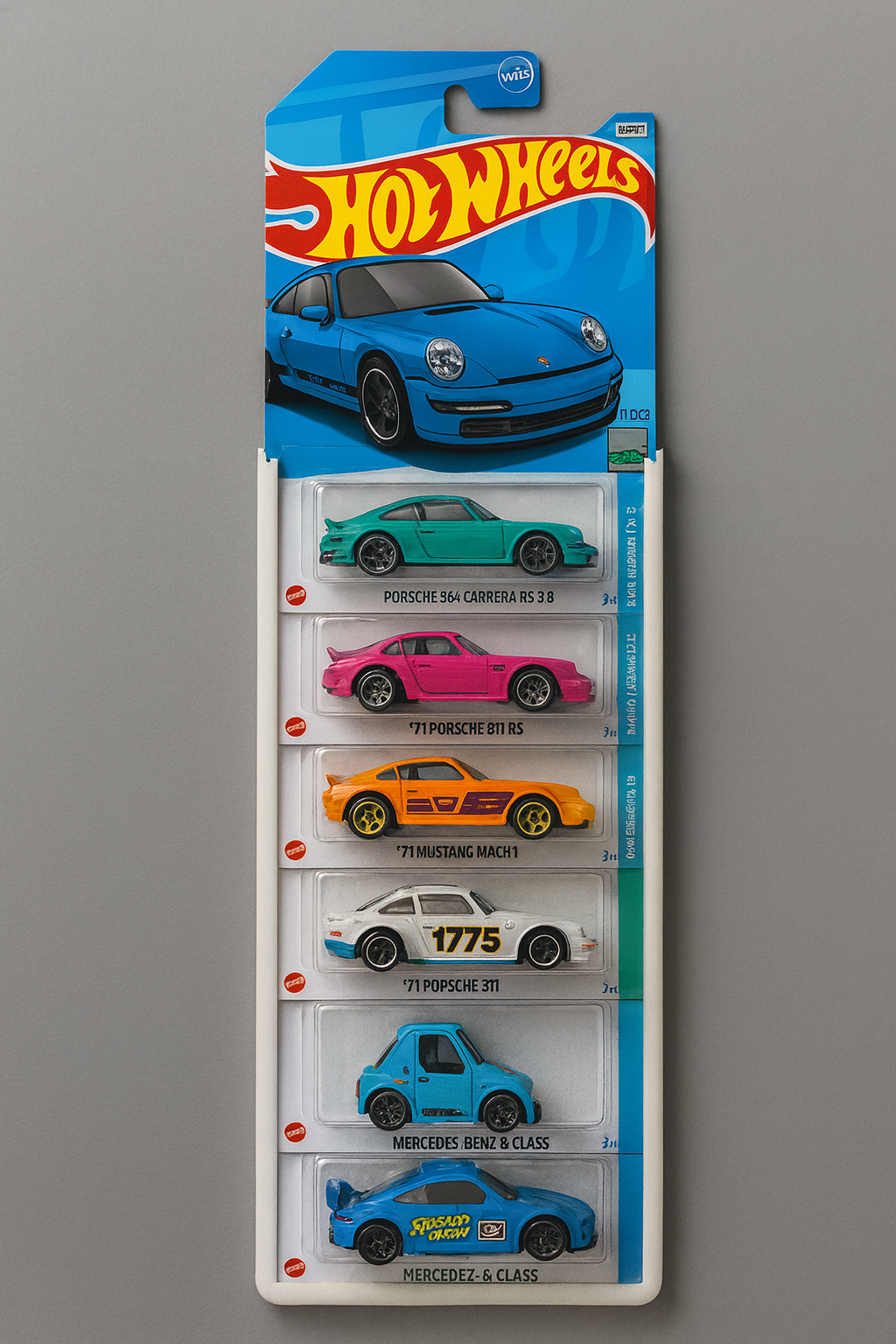 Wandhalterung passend für Hot Wheels Diecast 1:64 Display Aufbewahrung