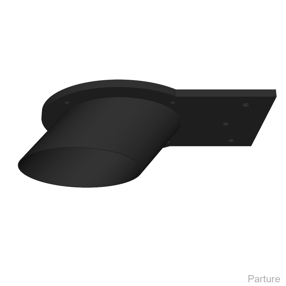 Ersatz-Lüftergehäuse 50mm kompatibel mit Dometic Camping Kühlschrank Gitter