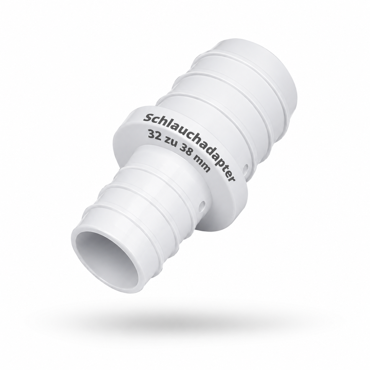 Pool Schlauchverbinder 32 zu 38mm Schlauchtülle Adapter passend für Intex uvm
