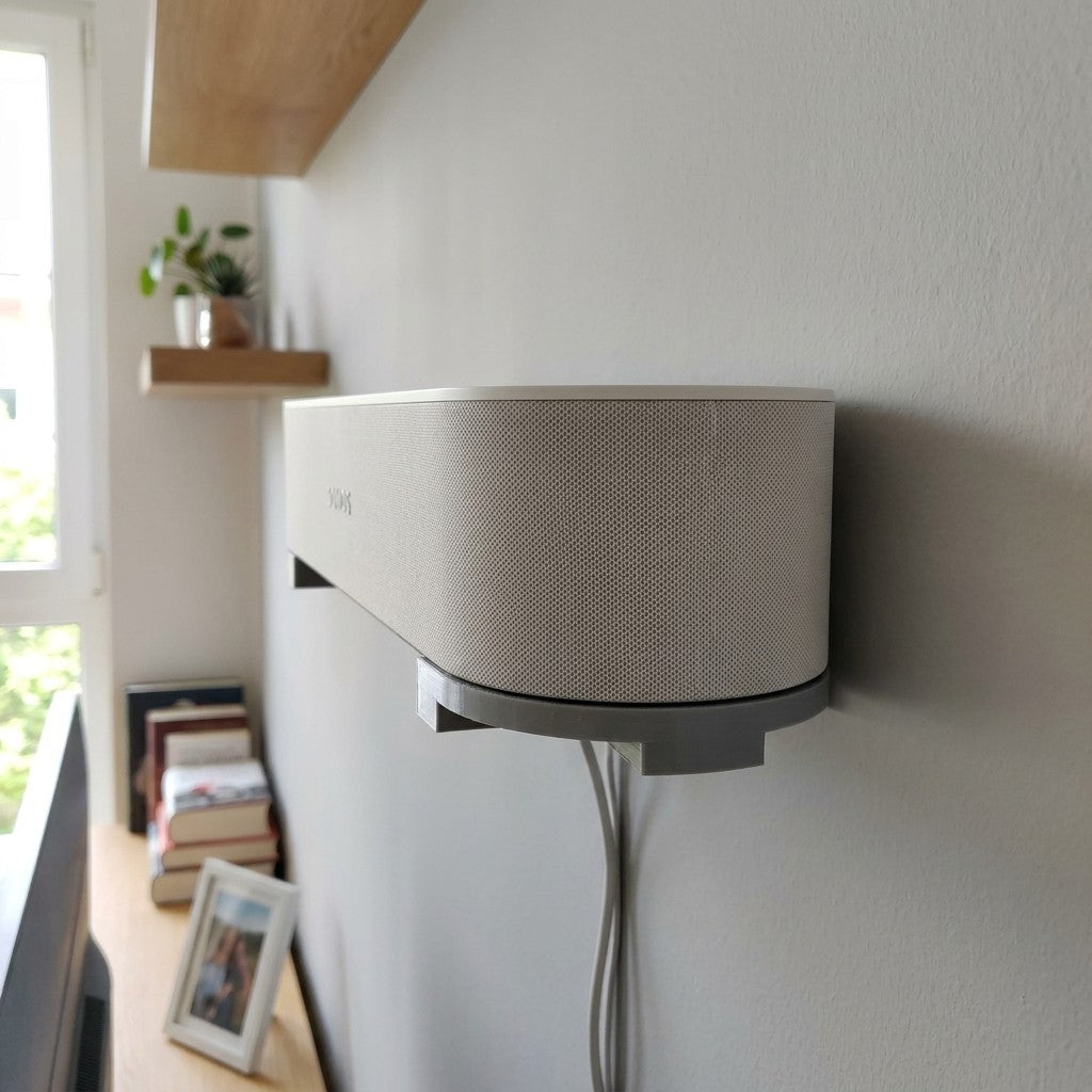 Wandhalterung passend für Lautsprecher Sonos Beam, Wallmount, schwarz