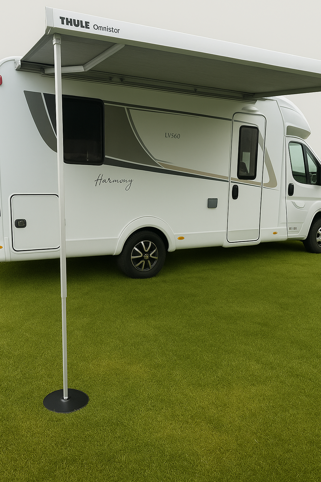 Teller Halterung Stütze passend für Thule Omnistor 5002 V1 Markise von Parture