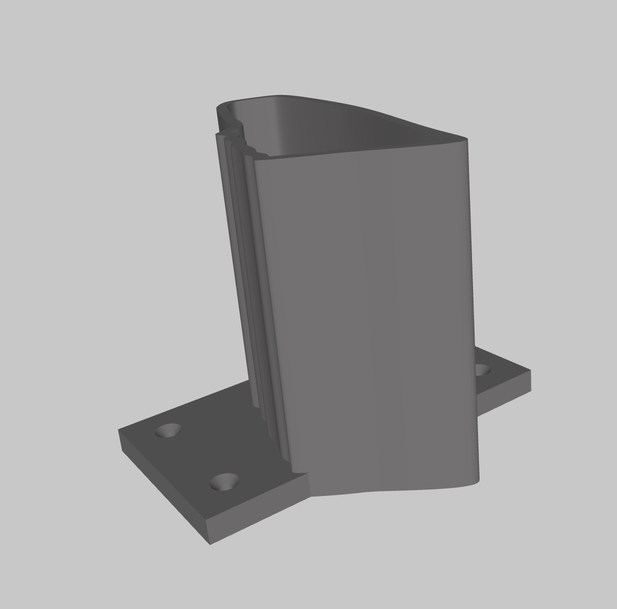 Wandhalterung passend für Bosch GAS 12V Staubsauger – 3D-Druck