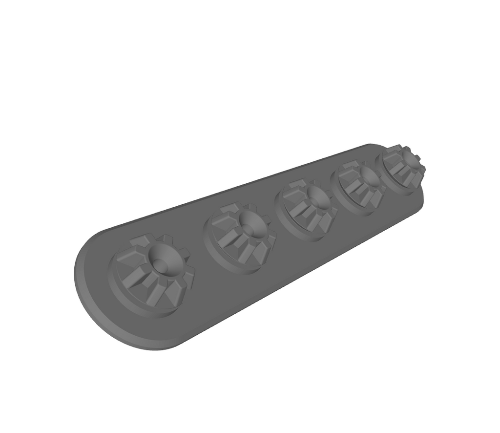 Wandhalterung passend für 5x Bosch IXO Schrauber Aufsätze