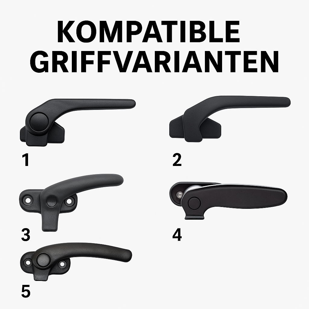 2x Fenster Einbruchsicherung passend für Dometic Camping Fenster Verriegelung