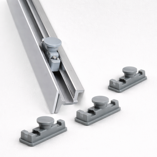 Ersatz Paneelwagen passend für IKEA Kvartal Gardinenschiene – 4er Set