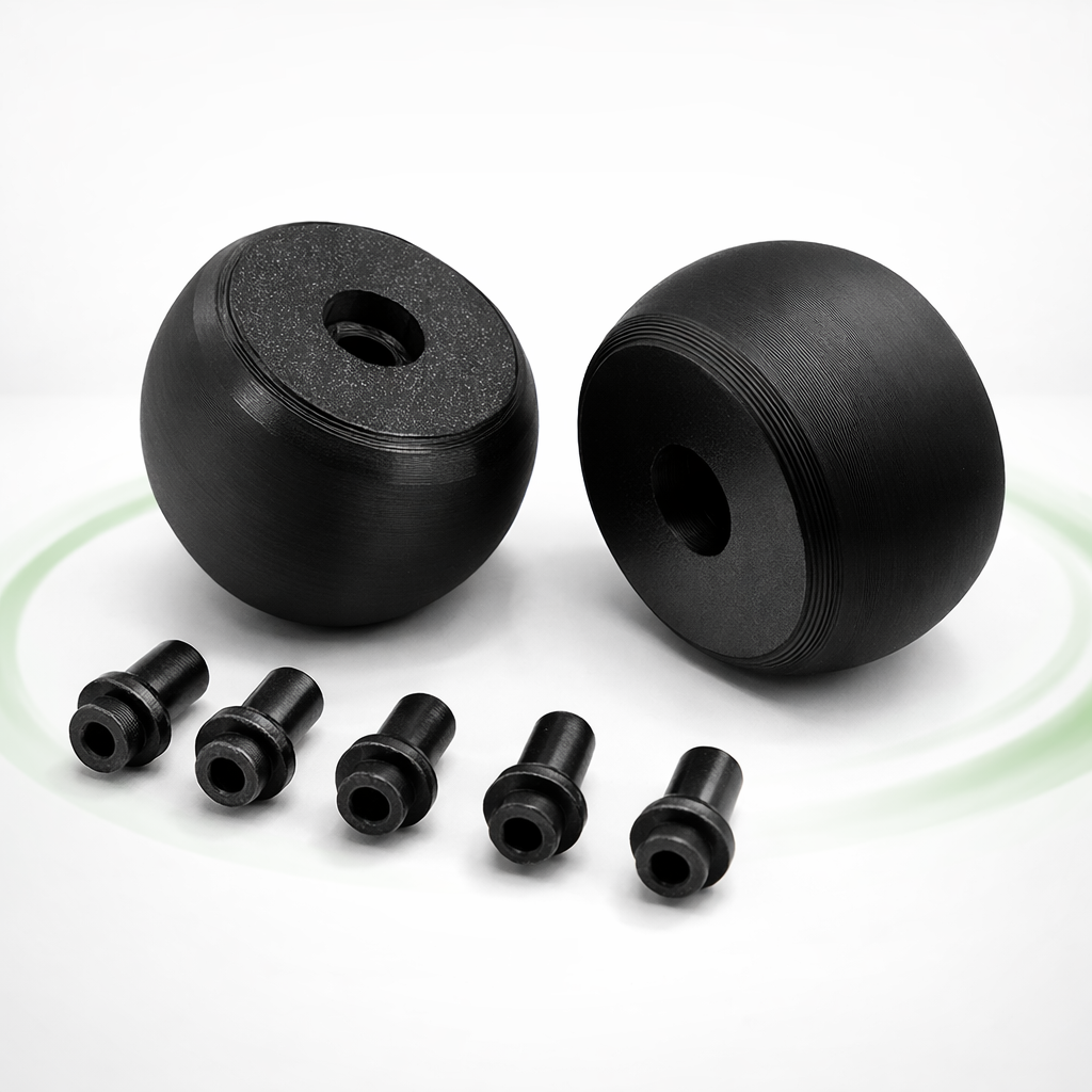 2x Ersatz Vorderrad passend für Bosch Indego 300 350 400 500 700 Lenkrolle