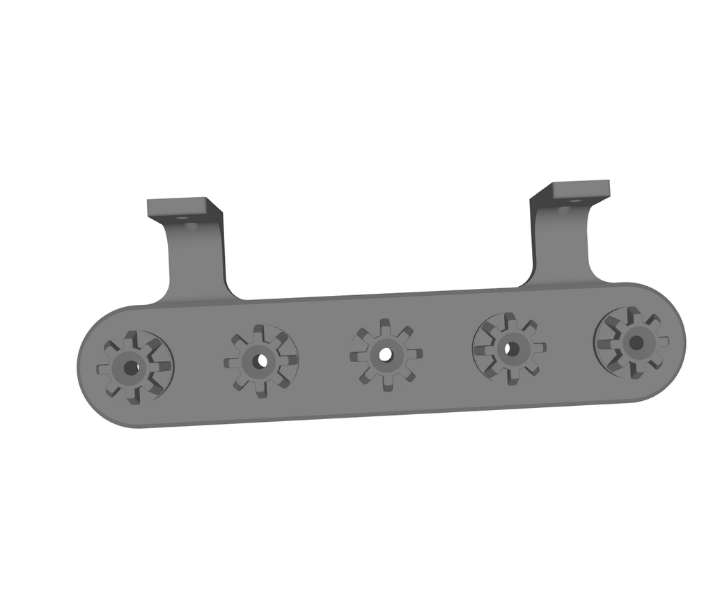 Wandhalterung passend für 5x Aufsätze Bosch IXO Schrauber 3 4 5 6 7