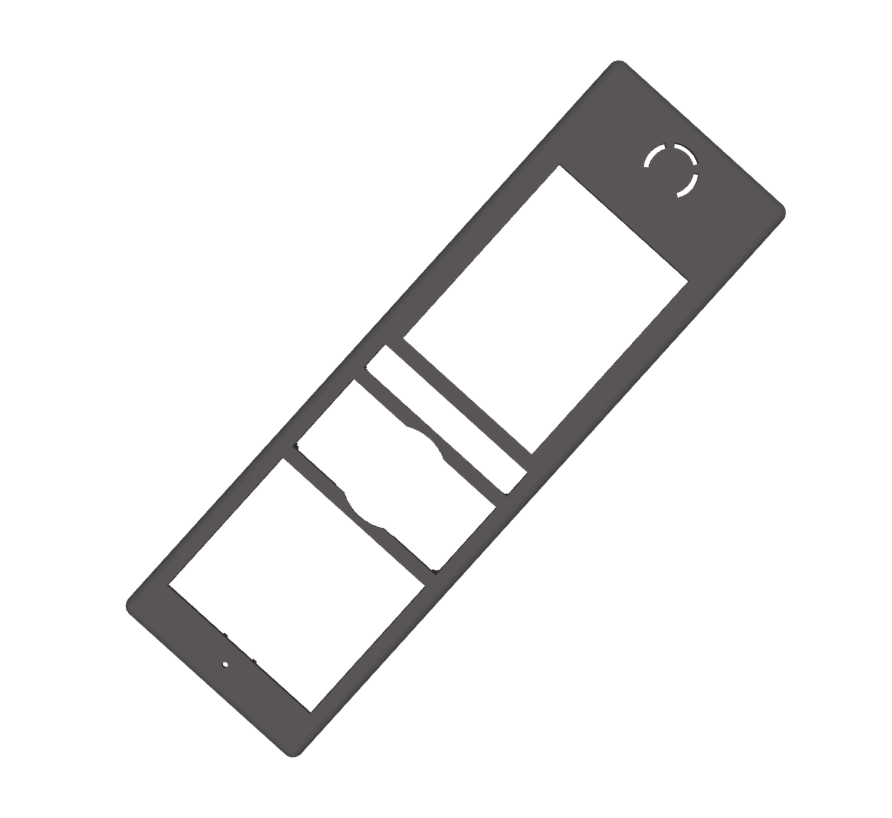 Gehäuse Cover in Weiß passend für FritzFon C5 Cover Ersatzteil - von Parture NEU