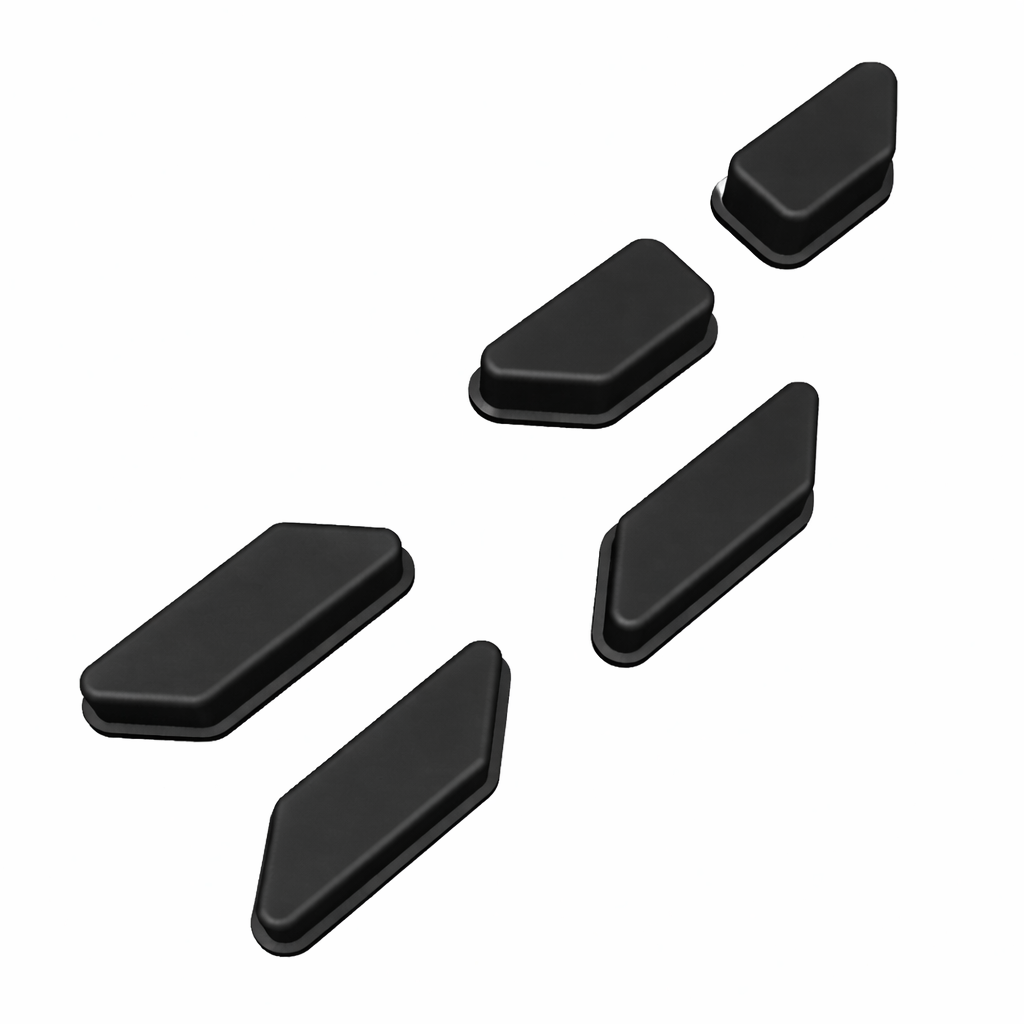5 Ersatz Knöpfe passend für Garmin Edge 520 (E52) Fahrradcomputer Rennrad