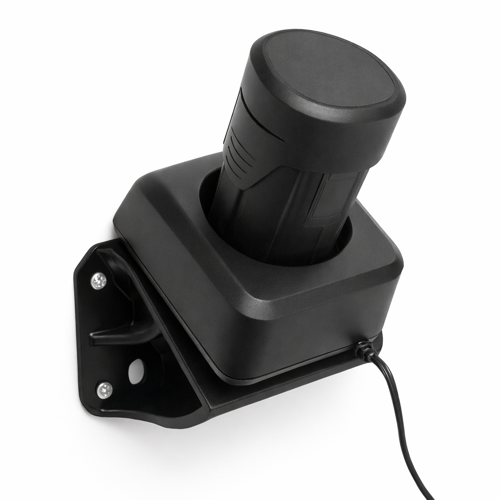 Halterung kompatibel mit Bosch Professional 12V Akku Ladegerät Wandhalter Halter