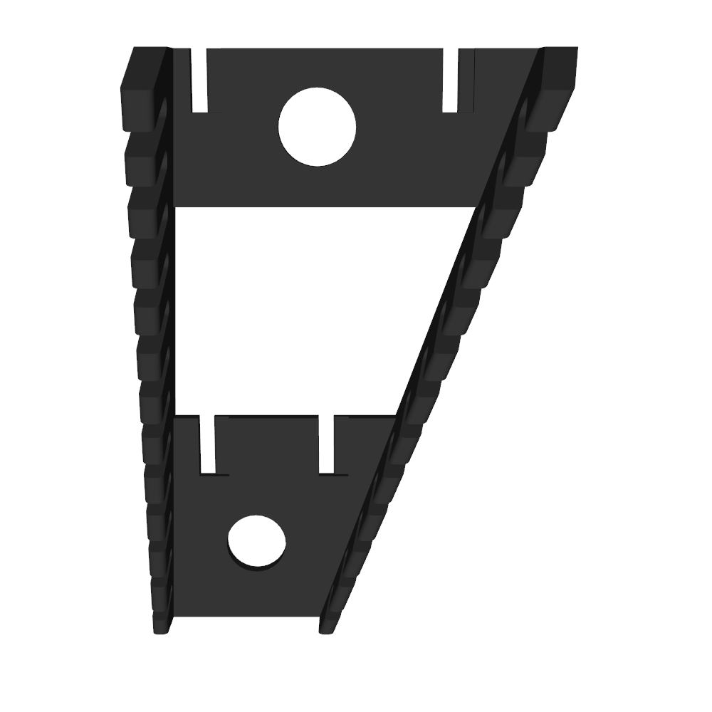 Werkzeughalter für 12 Schraubenschlüssel passend für IKEA SKADIS