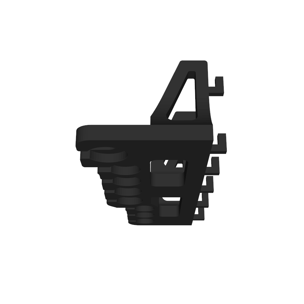 Halterung passend für Ikea Skadis und Parkside T-Griff-Inbusschlüssel