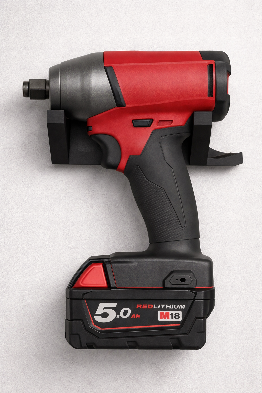 Wandhalter passend für Milwaukee M18 18V Schlagschrauber – 3D-Druck