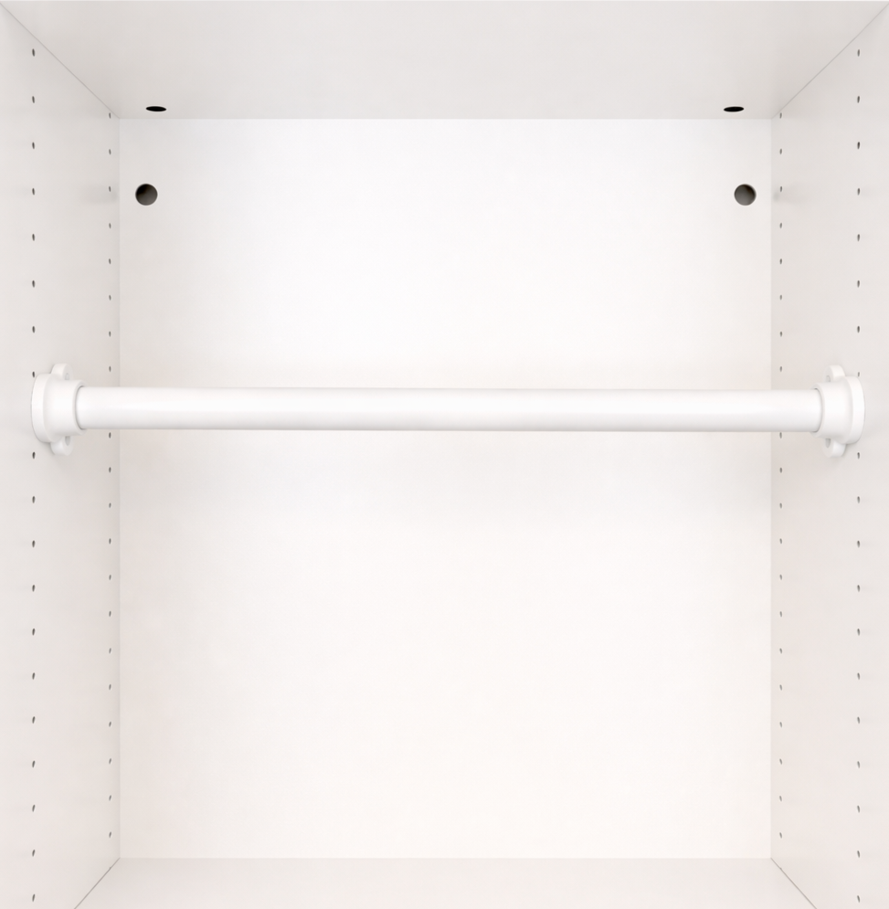 2 Kleiderstangen Halter passend für IKEA Pax Komplement Ersatzteil 130627 100325