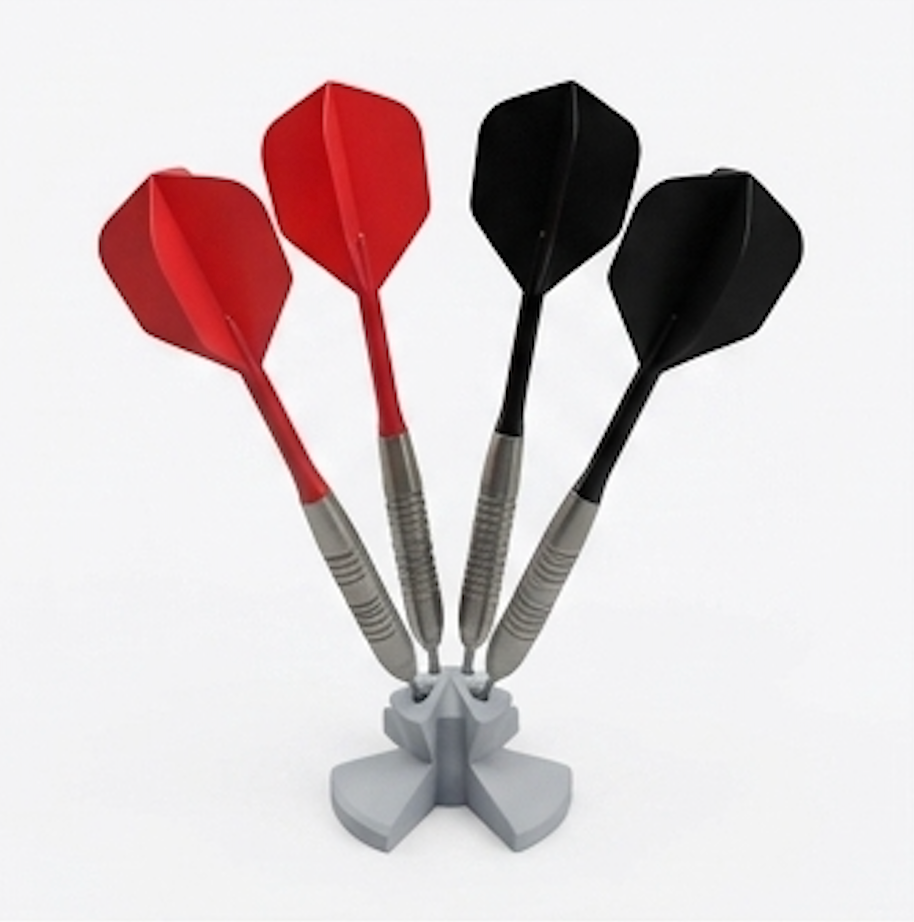 Dartpfeilhalter Dartpfeil Ständer Dart Halter 3 Soft- & Steeldarts