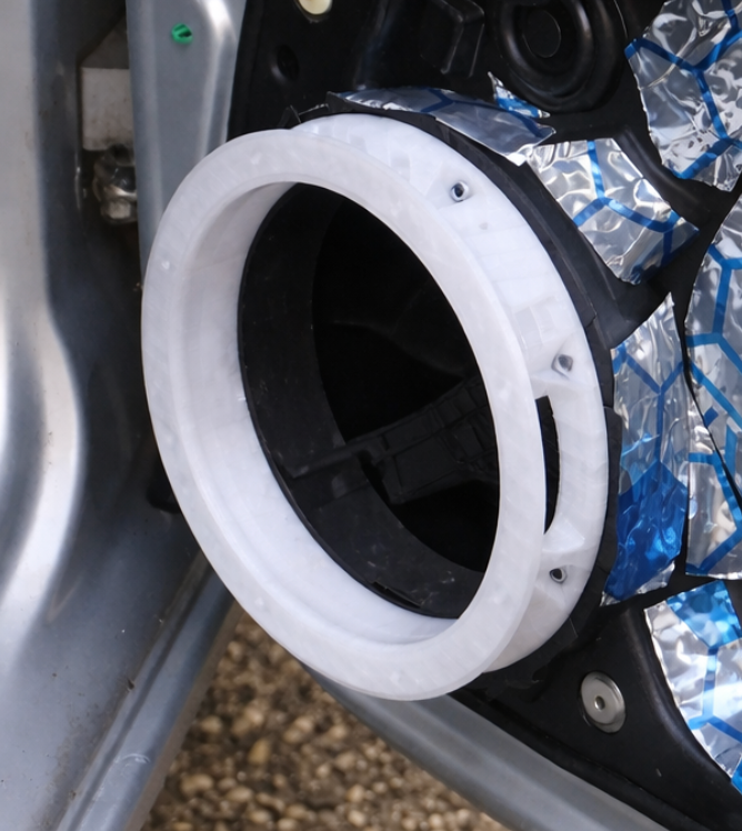 16,5 cm Auto Tür Lautsprecher Einbau Adapter Ringe 2 Stück für VW Volkswagen