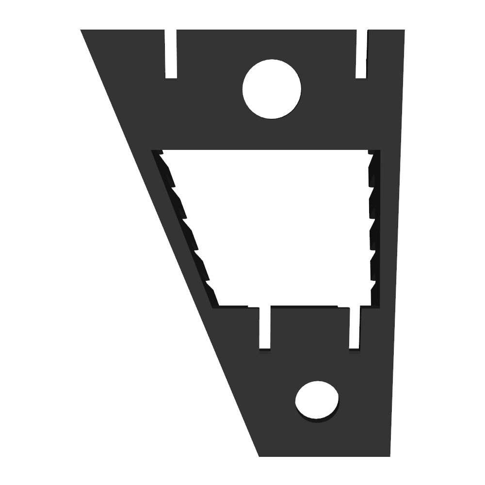 Werkzeughalter für 12 Schraubenschlüssel passend für IKEA SKADIS