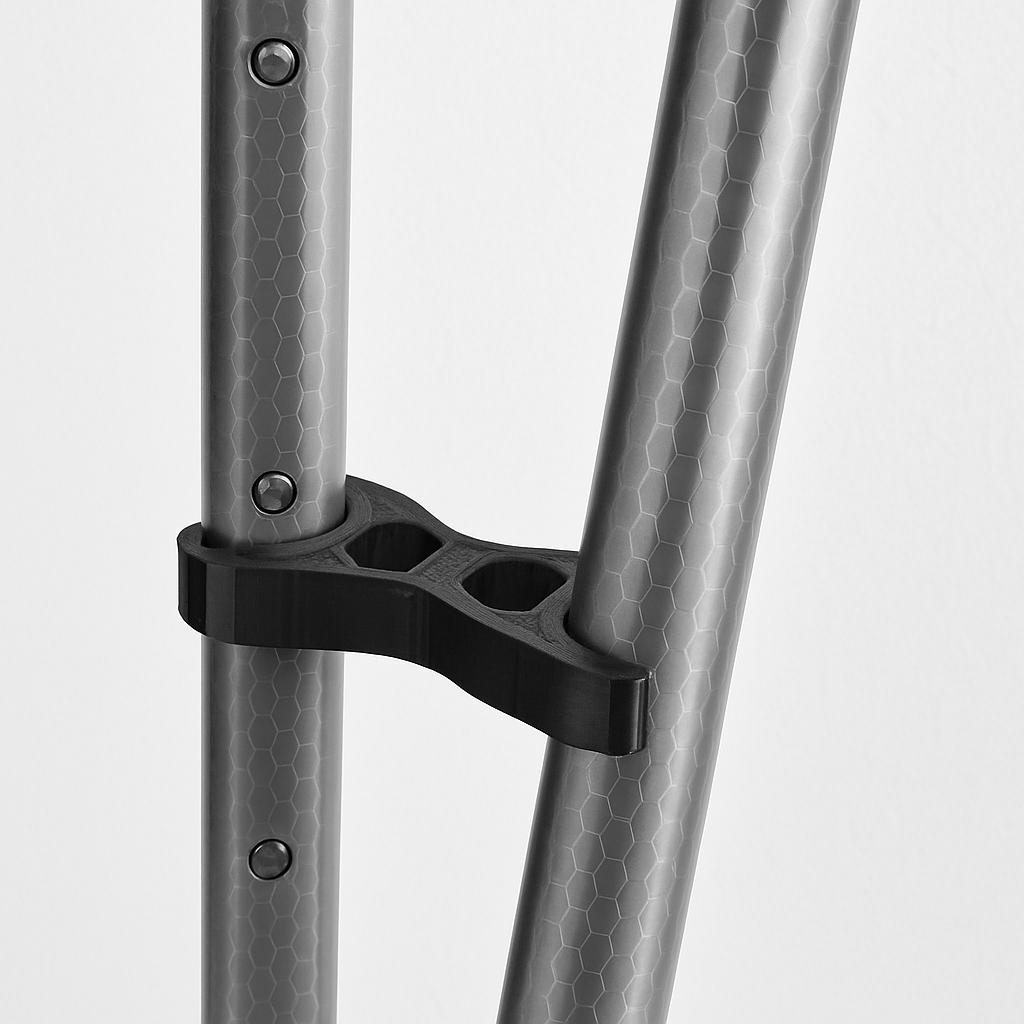Clip passend für Nordic Walking Stöcke – 2er Set 3D-Druck