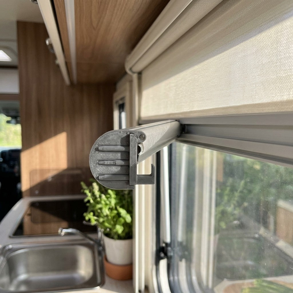 Endstücke Paar passend für Dometic Rollo 2000, Wohnmobil/Caravan/Boot Ersatzteil