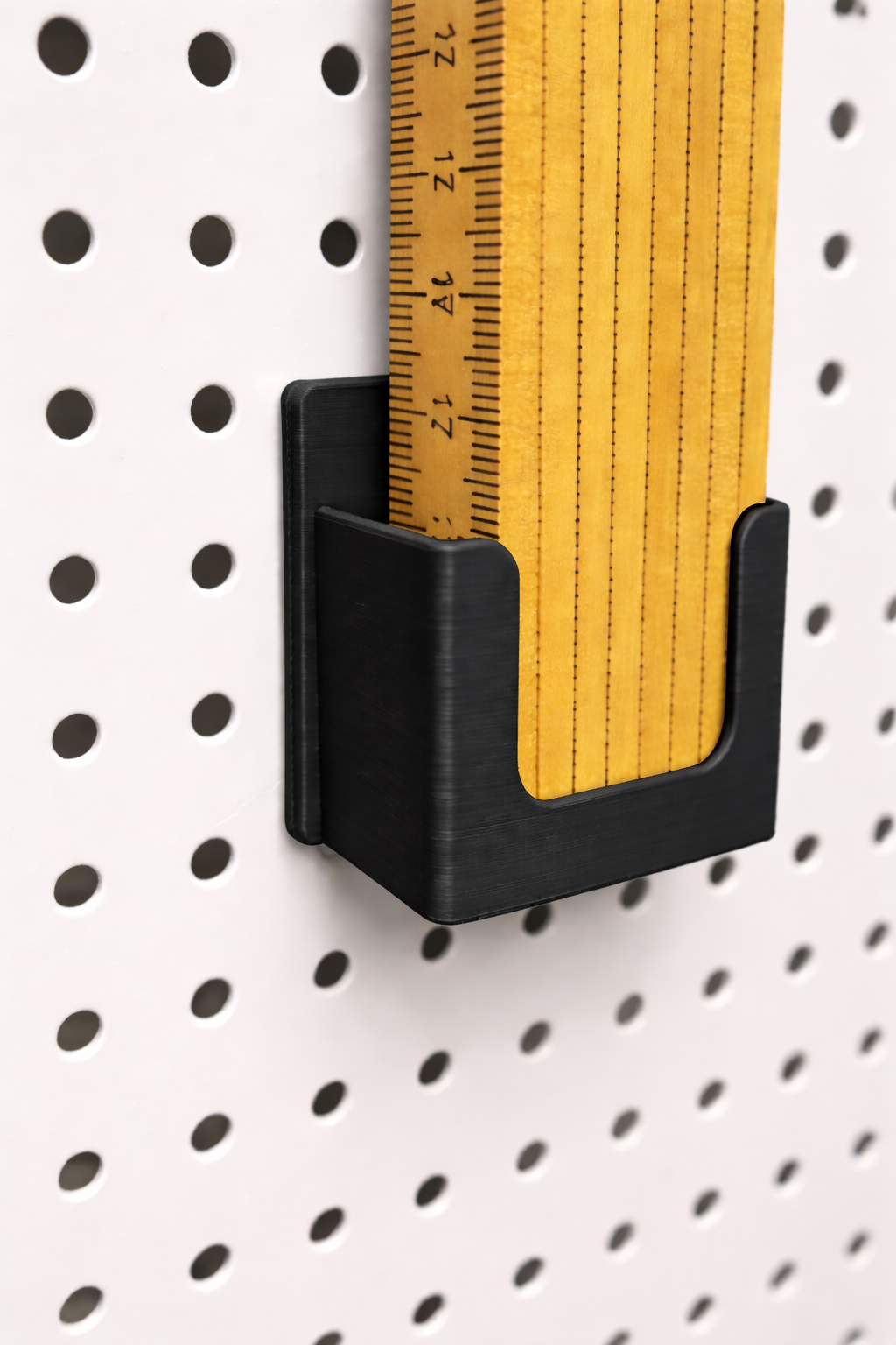 Zollstockhalter kompatibel mit IKEA SKADIS Lochwand – 3D-Druck