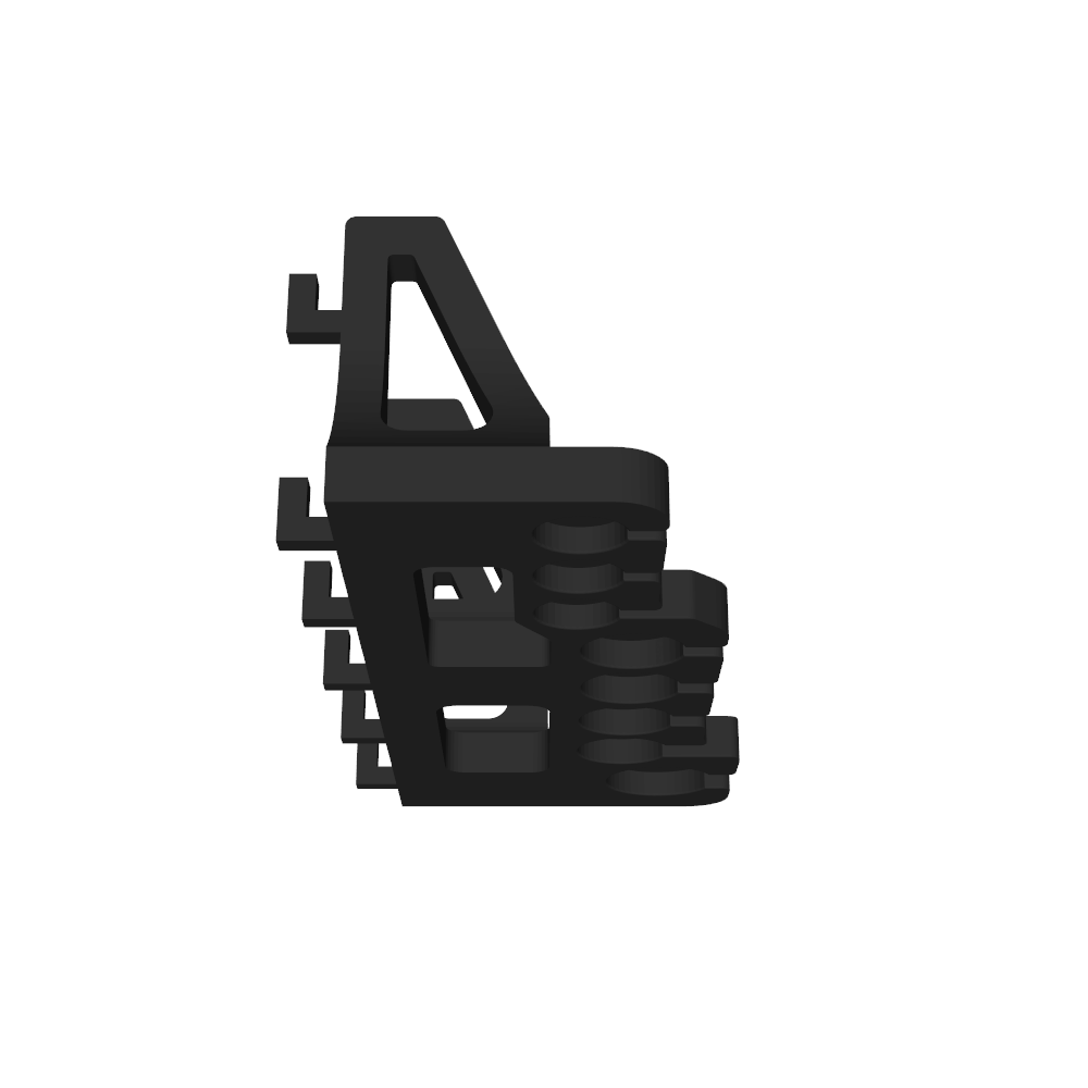 Halterung passend für Ikea Skadis und Parkside T-Griff-Inbusschlüssel