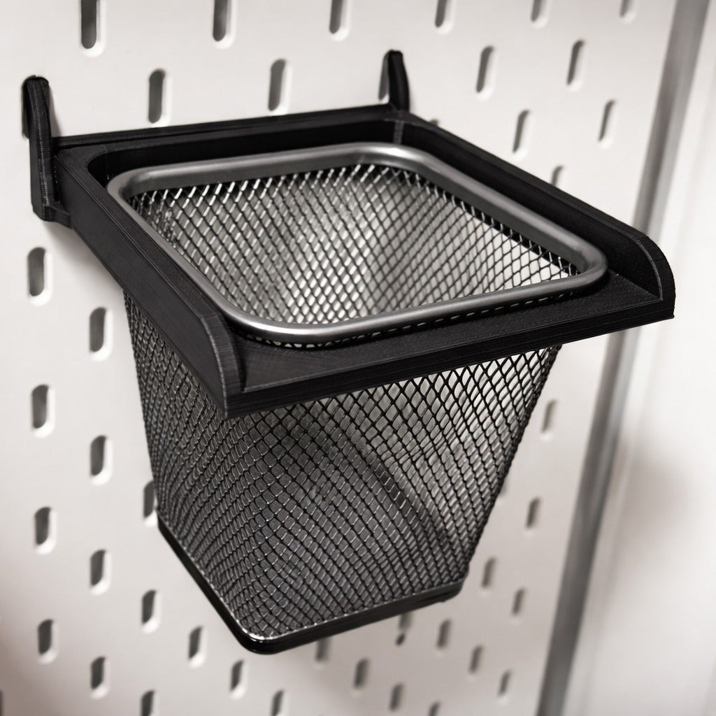 Dokumentenhalter passend für IKEA SKADIS Lochwand und Drönjons Stiftebecher