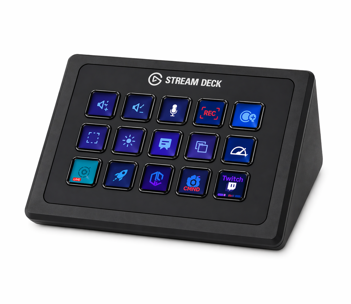 Ständer passend für Elgato Stream Deck MK1 Halter Desk Mount Streamer Setup