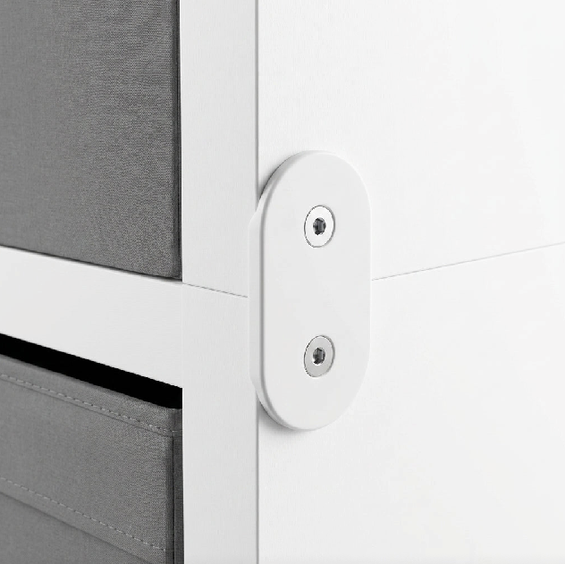 4x Verbinder für IKEA Kallax Regale Verbindungsstück