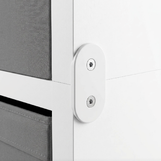 4x Verbinder für IKEA Kallax Regale Verbindungsstück