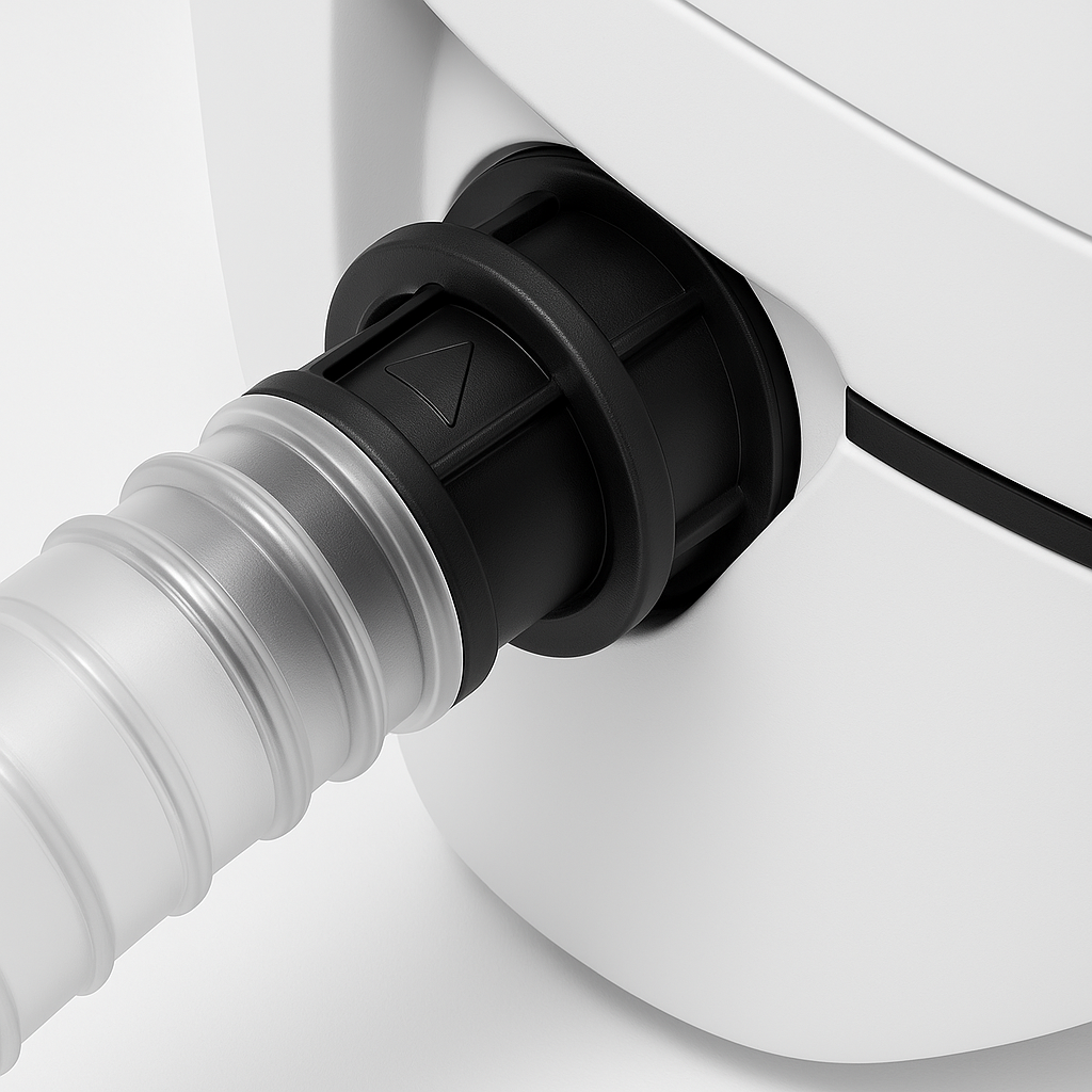 Adapter passend für Kärcher WD Serie auf DN50 Schlauch oder Rohre