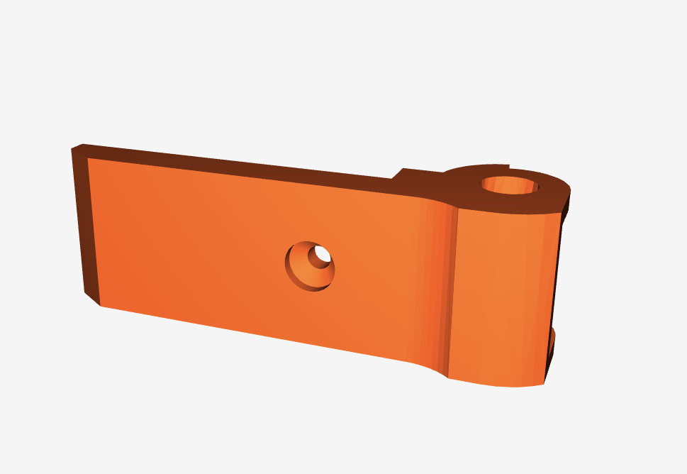 Scharnier Rechts Gefrierfachklappe Ersatzteil passend für Dometic 2412125003 NEU