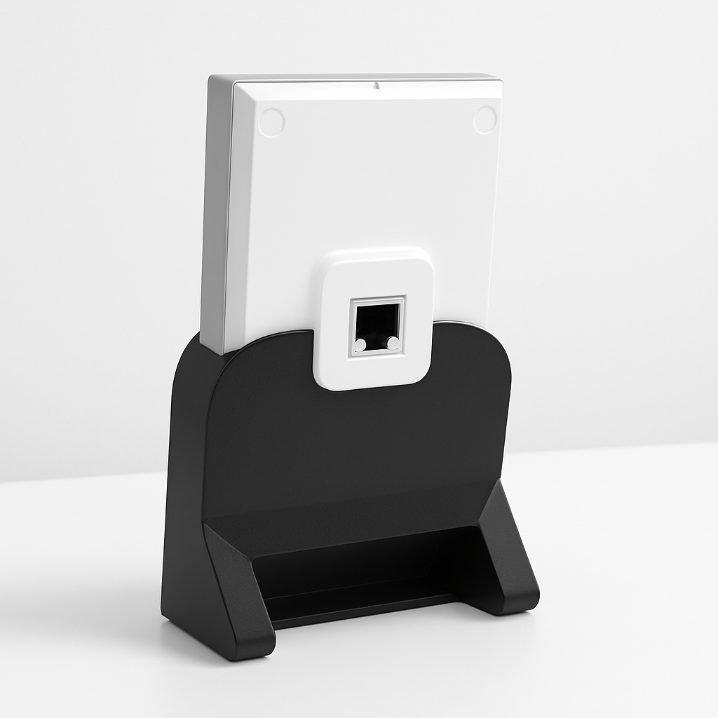 Standfuß passend für UniFi U6 In-Wall (U6 IW) – Ständer für Regal & Tisch