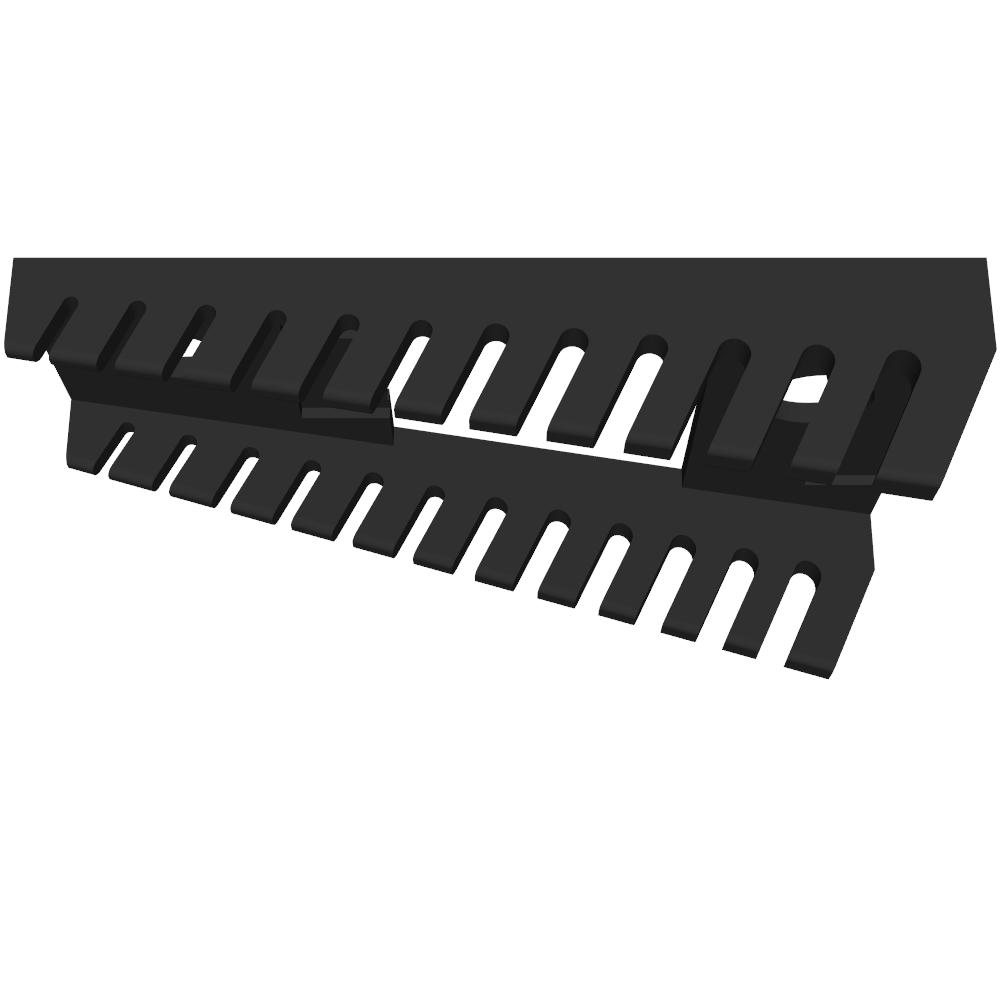 Werkzeughalter für 12 Schraubenschlüssel passend für IKEA SKADIS