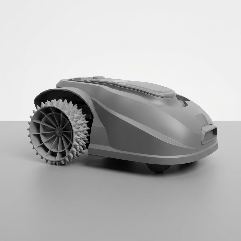 Rasenmäher Ersatzrad kompatibel mit Worx Landroid für mehr Traktion Mähroboter
